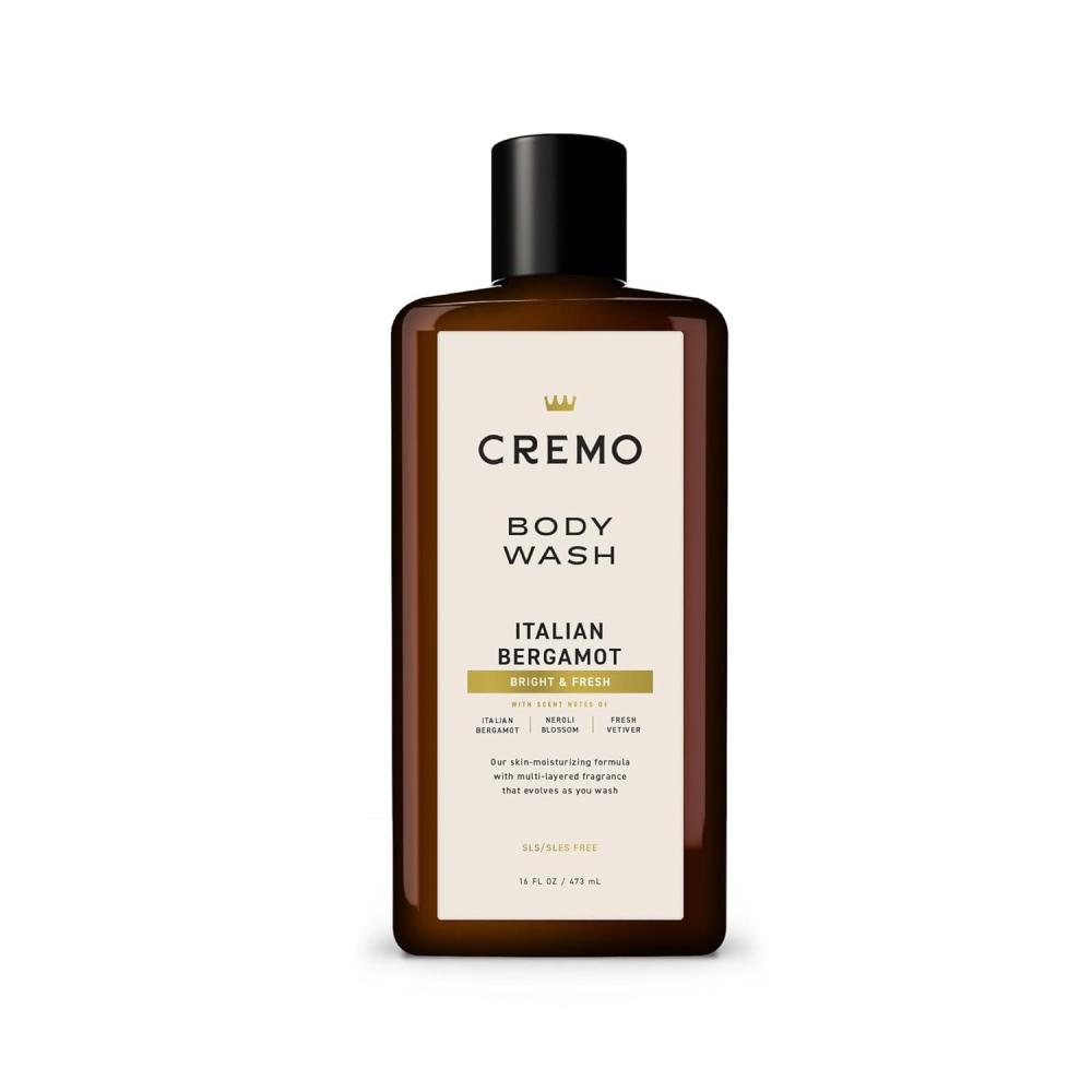 imageCremo Body Wash Men Notes of Italian Bergamot Neroli Blossom and Fresh Vetiver RichLathering Italian Bergamot 16 Fl OzItalian Bergamot