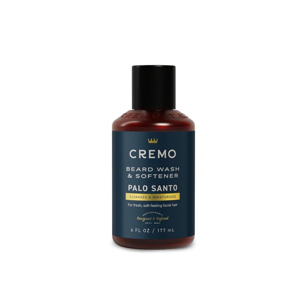 imageCremo Palo Santo Reserve Collection Beard Wash ampamp Softener Moisturizes Styles and Reduces Beard Itch for All Lengths of Facial Hair 6 Fluid Oz