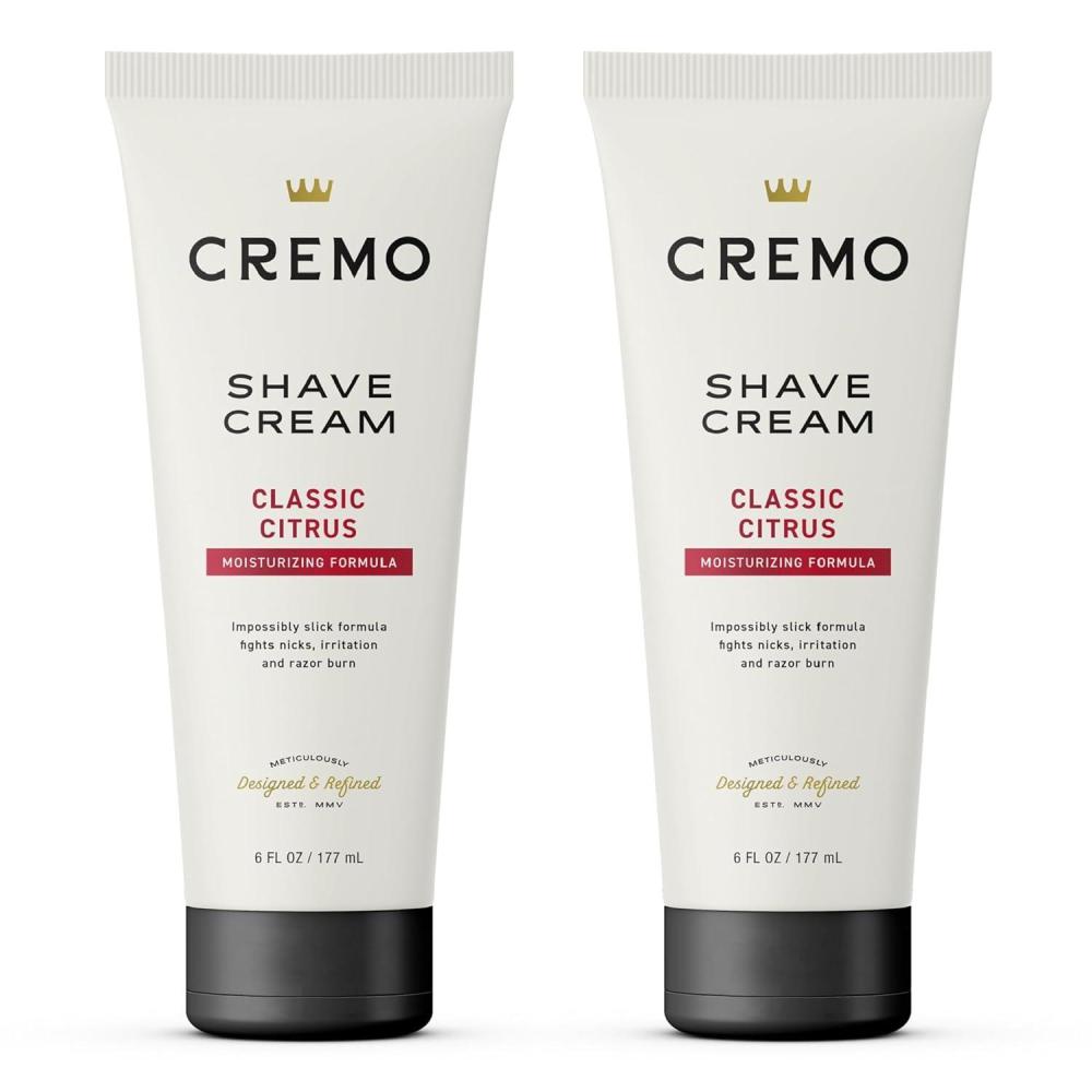 imageCremo Palo Santo Shave Cream 2 Pack Astonishingly Superior UltraSlick Shaving Cream for Men Fights Nicks Cuts And Razor Burn 6 Fl OzOriginal