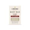 Cremo Exfoliating Body Bar for Men, Italian Bergamot Scent, Multi-Layered Fragrance That Buffs, Cleanses and Hydrates Skin, 5oz(Bourbon & Oak)