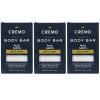 Cremo Exfoliating Body Bars Palo Santo (Reserve Collection) – A Combination of Lava Rock and Oat Kernel Gently Polishes While Shea Butter Leaves Your Skin Feeling Smooth and Healthy (Pack of 3)