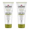 Cremo Palo Santo Shave Cream (2 Pack), Astonishingly Superior Ultra-Slick Shaving Cream for Men, Fights Nicks, Cuts And Razor Burn, 6 Fl Oz(Sage & Citrus)