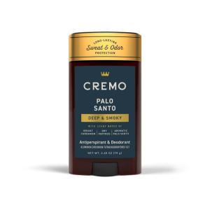 Cremo Vintage Suede Antiperspirant & Deodorant for Men, 48-hour Sweat and Odor Protection, 2.65oz(Palo Santo)