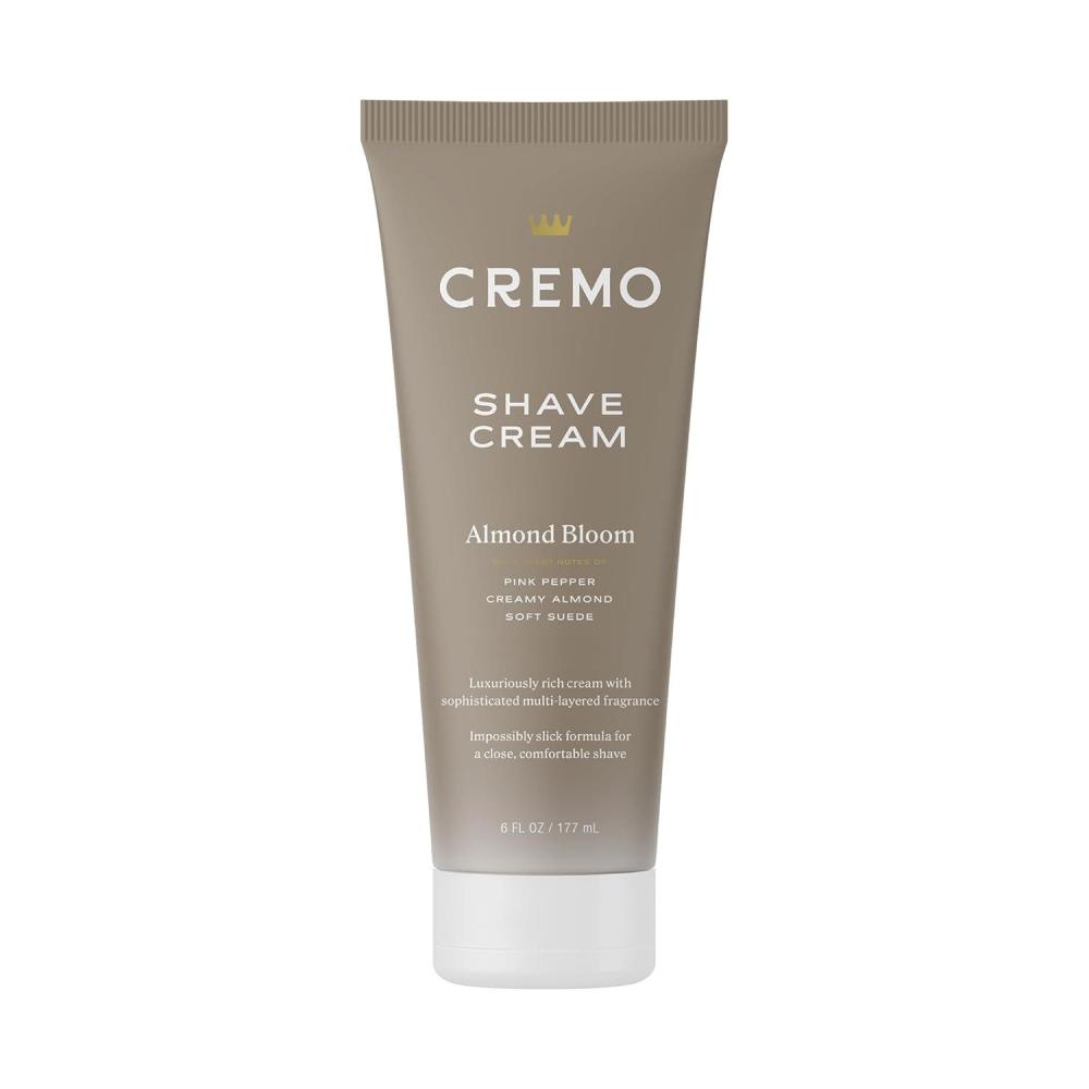 imageCremo Almond Bloom Womens Shave Cream Astonishingly Superior UltraSlick Shaving Cream for Women Fights Nicks Cuts and Razor Burn 6 Fl OzAlmond Bloom