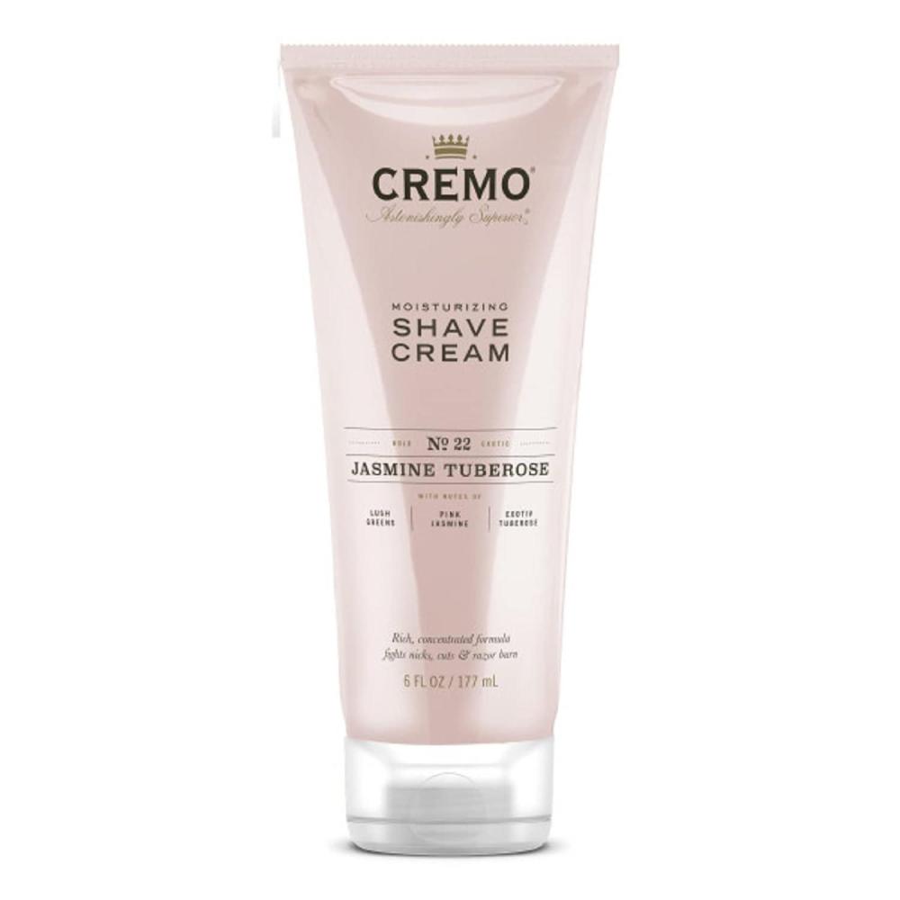 imageCremo Almond Bloom Womens Shave Cream Astonishingly Superior UltraSlick Shaving Cream for Women Fights Nicks Cuts and Razor Burn 6 Fl OzJasmine Tuberose