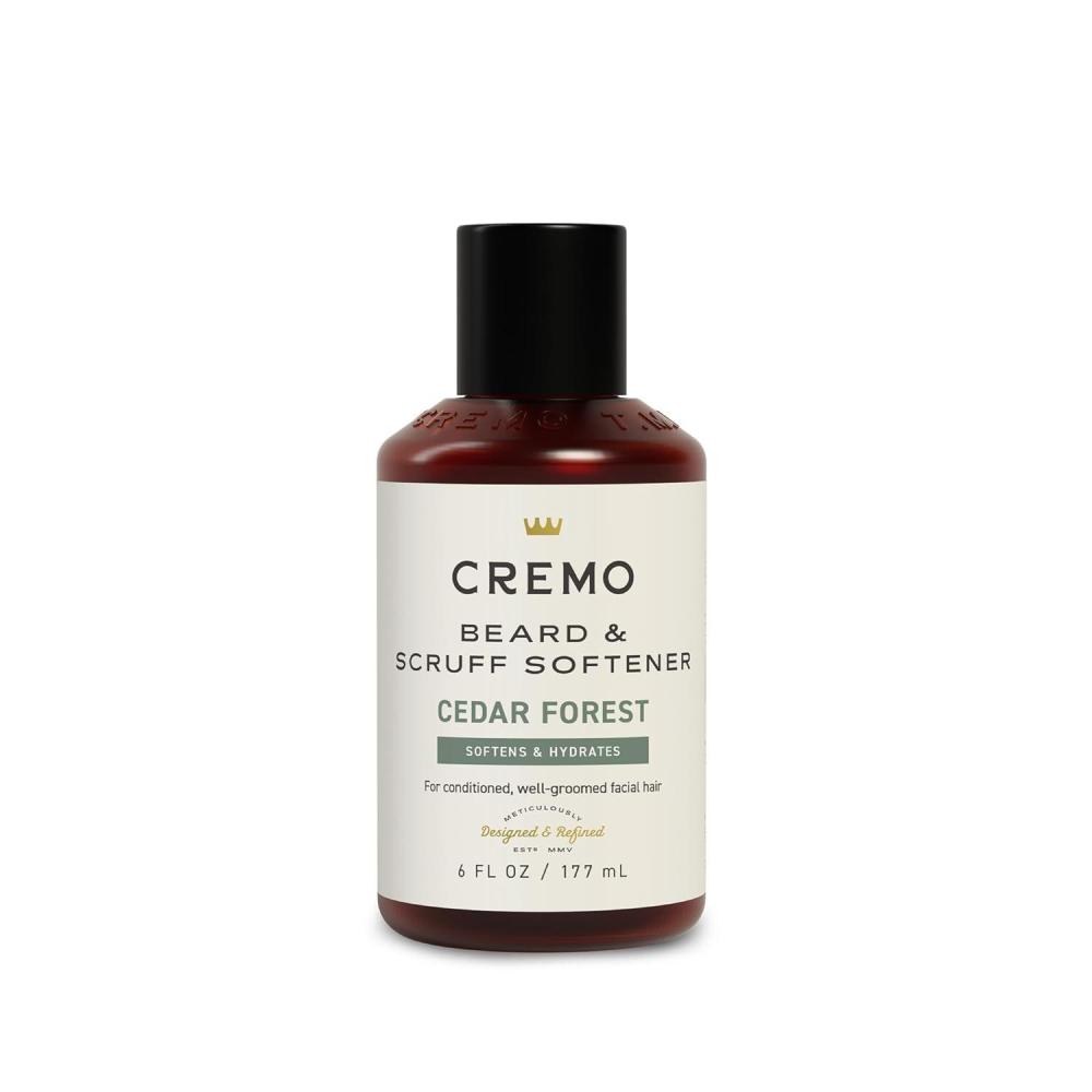 imageCremo Cedar Forest Beard ampamp Scruff Softener Softens and Conditions Coarse Facial Hair of all Lengths in Just 30 Seconds 6 Fluid OunceCedar Forest