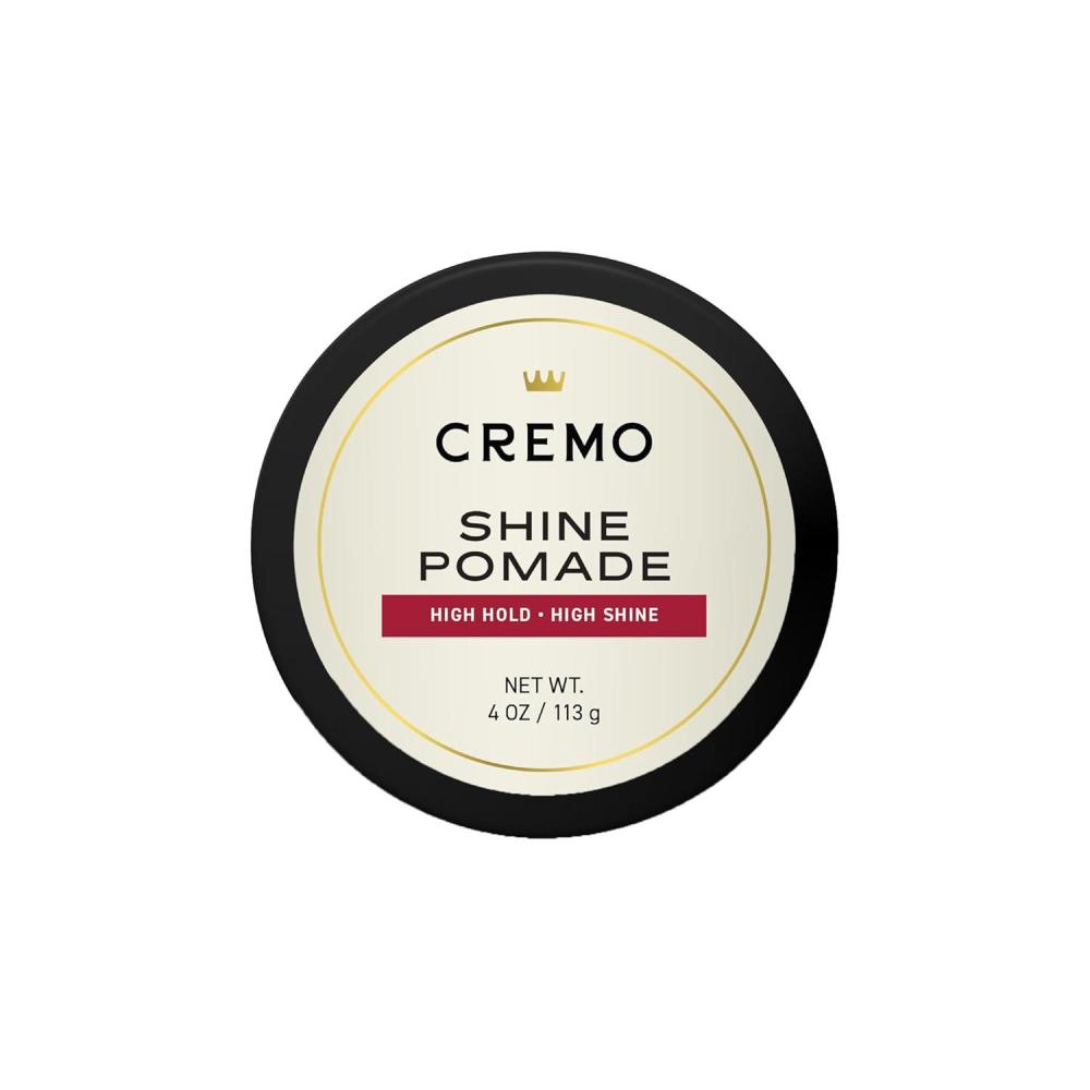imageCremo Hair Pomade for Men  Premium Barber Grade Pomade High Hold ampamp Shine Hair Styling 4 Oz4 Fl Oz Pack of 1