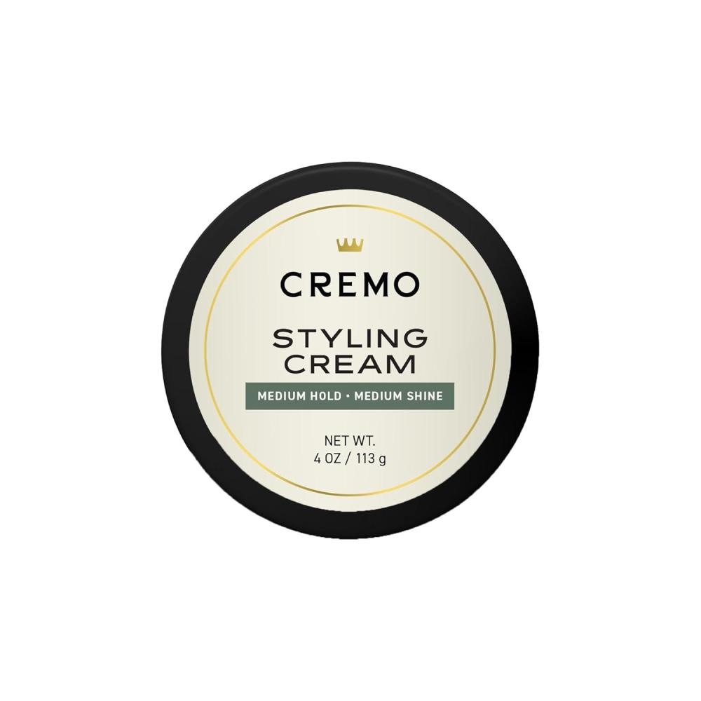 imageCremo Hair Styling Cream Barber Grade Medium Hold Medium Shine Hair Products 4 OzStyling Cream