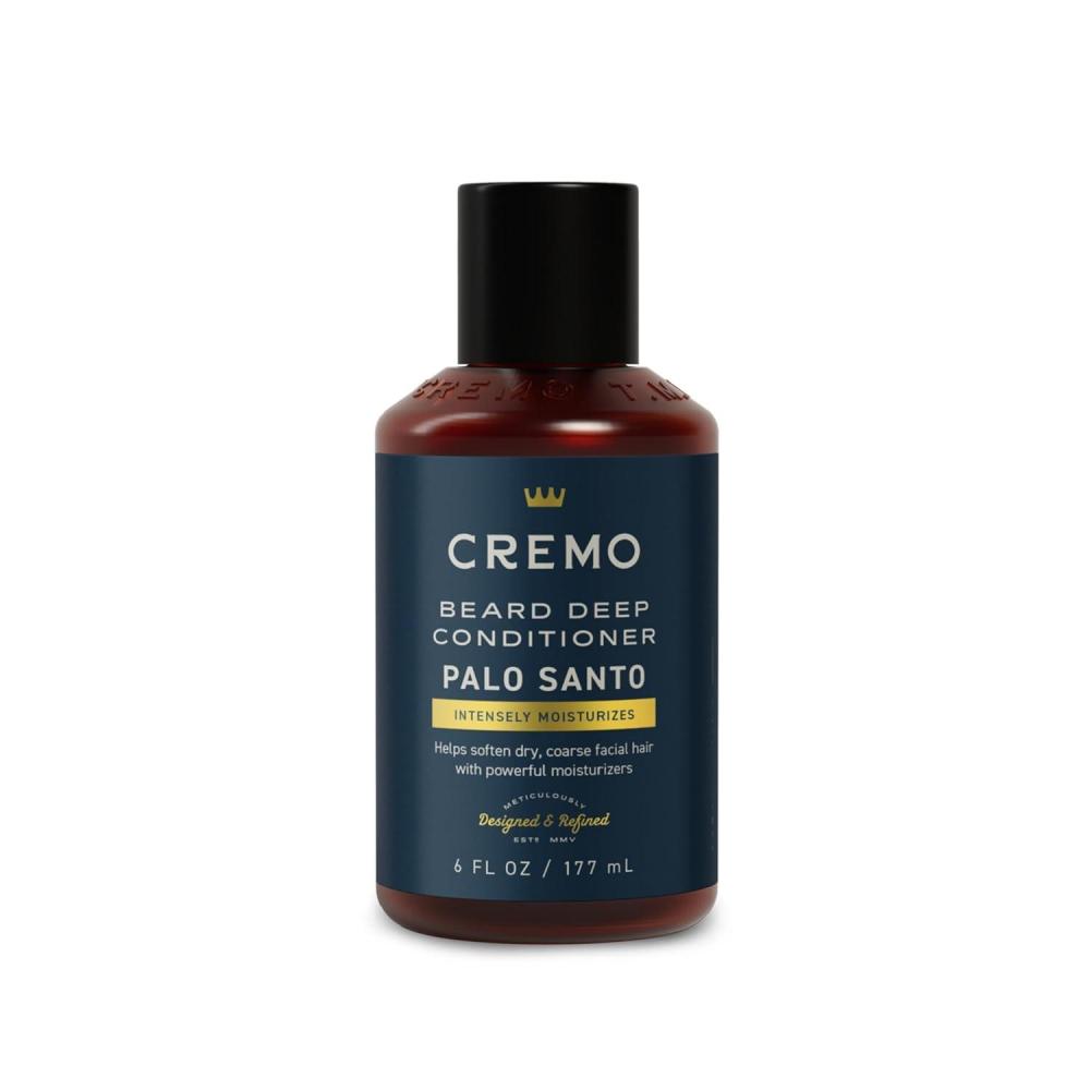 imageCremo Palo Santo Beard Deep Conditioner For Men Helps Soften Dry Coarse Facial Hair with Powerful Moisturizers 6 Fl Oz