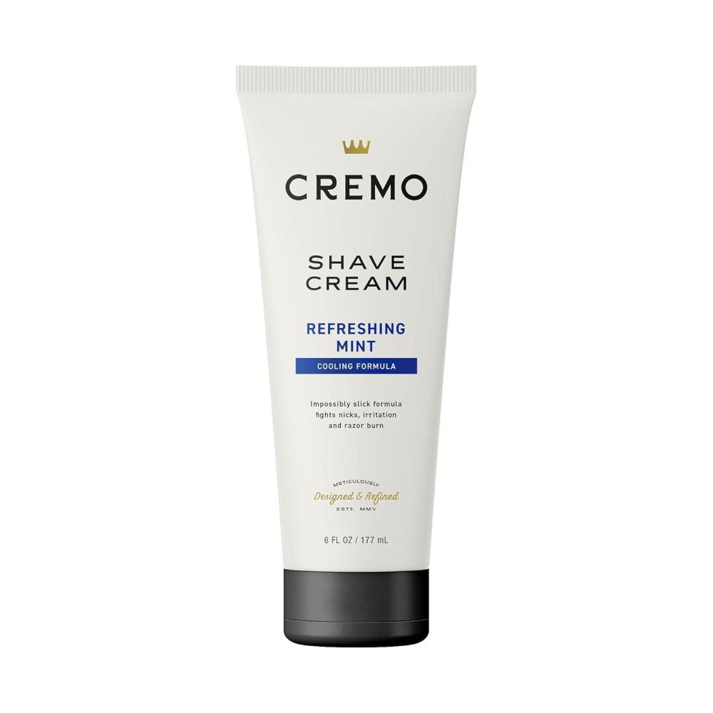 imageCremo Sage ampamp Citrus Shave Cream Astonishingly Superior UltraSlick Shaving Cream for Men Fights Nicks Cuts and Razor Burn 6 Fl OzCooling