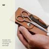 Cremo Beard Accessories, Dual-Sided Beard Comb Made from Verawood – Shape, Style And Groom Any Length Facial Hair(Beard Shears)