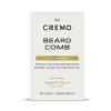 Cremo Beard Accessories, Dual-Sided Beard Comb Made from Verawood – Shape, Style And Groom Any Length Facial Hair(Beard Comb)