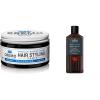 Cremo Mens Hair Paste – Premium Barber Grade Thickening Paste with High Hold and Low Shine, 4 Oz(Thickening Paste + Palo Santo Body Wash)