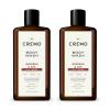 Cremo Rich-Lathering Sage & Citrus Body Wash, A Revitalizing Combination of Bright Mandarin, Dry Herbs and White Cedar, 16 Fl Oz (2-Pack)(Bourbon & Oak)