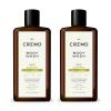 Cremo Rich-Lathering Sage & Citrus Body Wash, A Revitalizing Combination of Bright Mandarin, Dry Herbs and White Cedar, 16 Fl Oz (2-Pack)(Sage & Citrus)