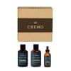 Cremo Palo Santo 2n1 Beard Wash & Softener + Palo Santo Beard & Scruff Cream Set for Short Beards(Medium/Long Beard)