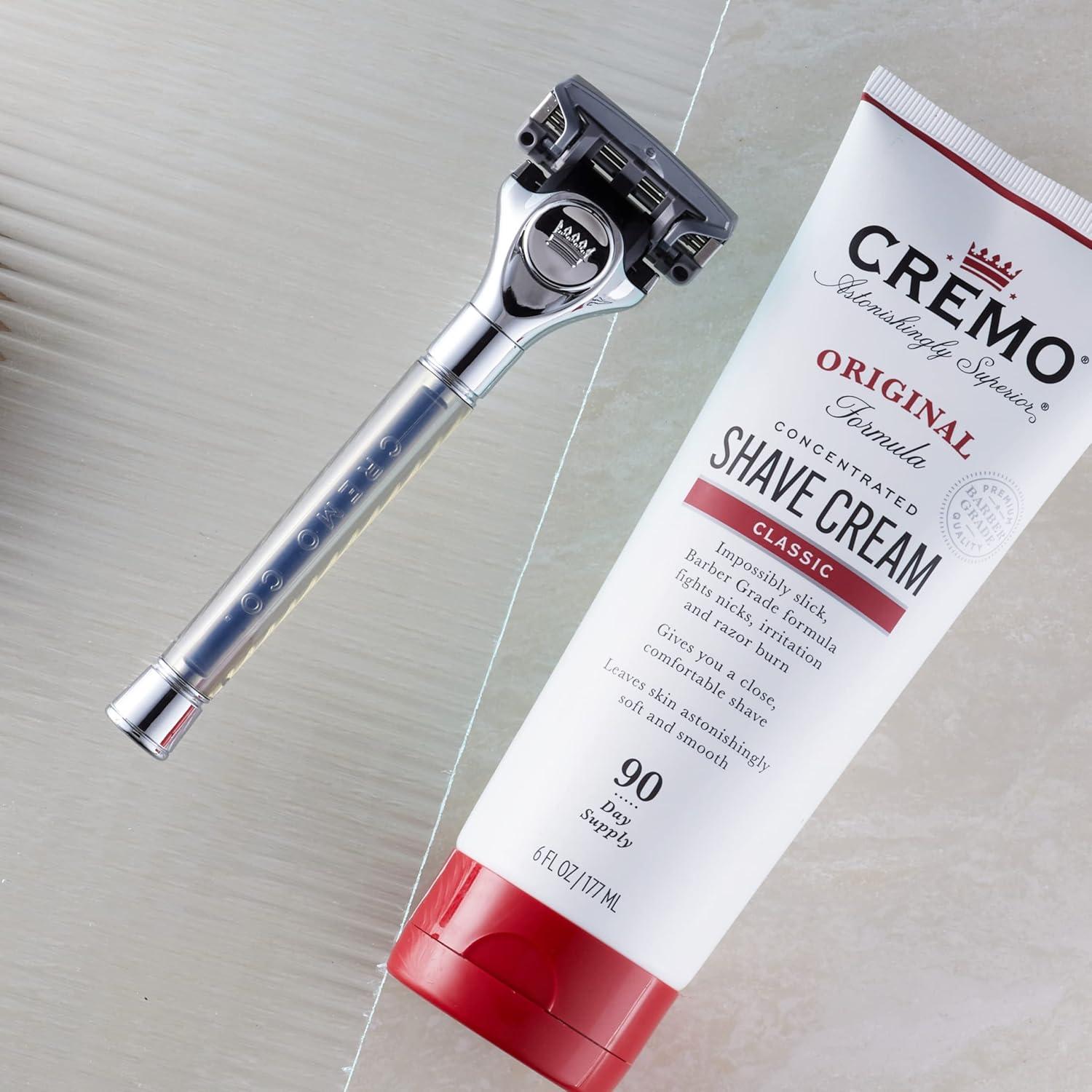 image:imageCremo Astonishingly Superior Barber Grade Refillable System Razor1 Count Pack of 1