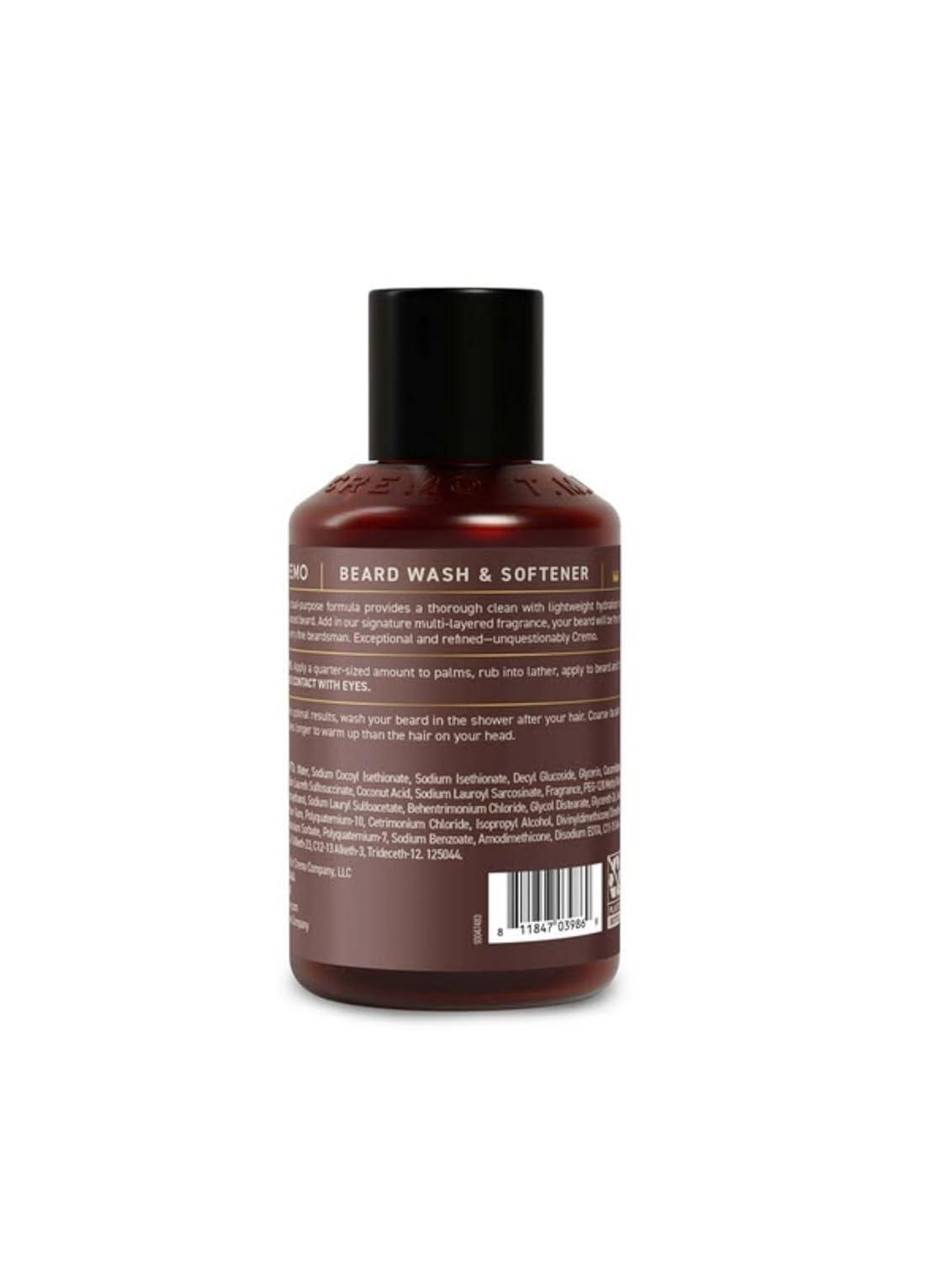 image:imageCremo Casked Vanilla 2n1 Beard Wash amp Softener Specifically Designed to Clean Moisturize and Soften All Lengths of Facial Hair 6 Fl Oz