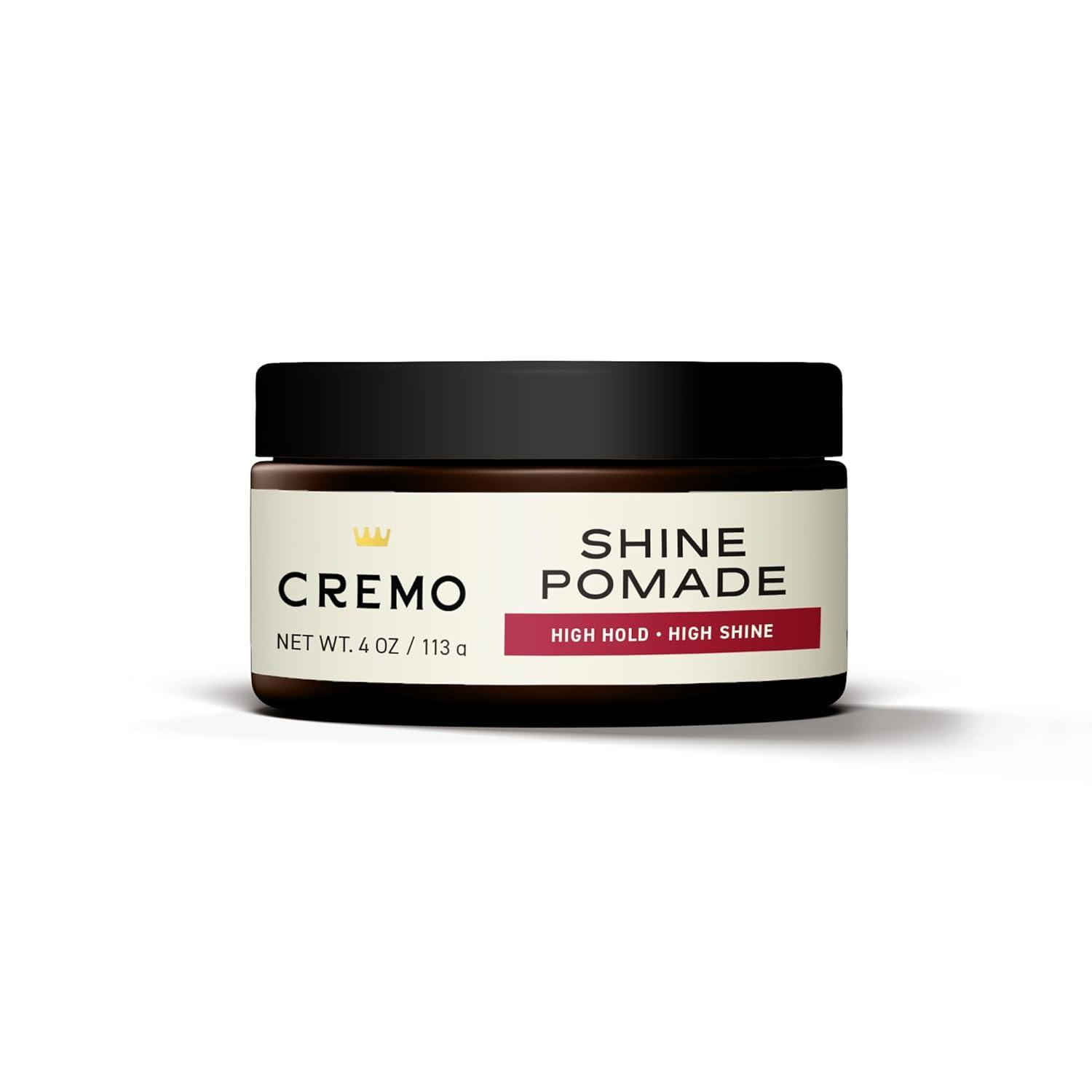 image:imageCremo Hair Premium Barber Grade Pomade High Hold amp Shine Hair Styling 4 OzPomade