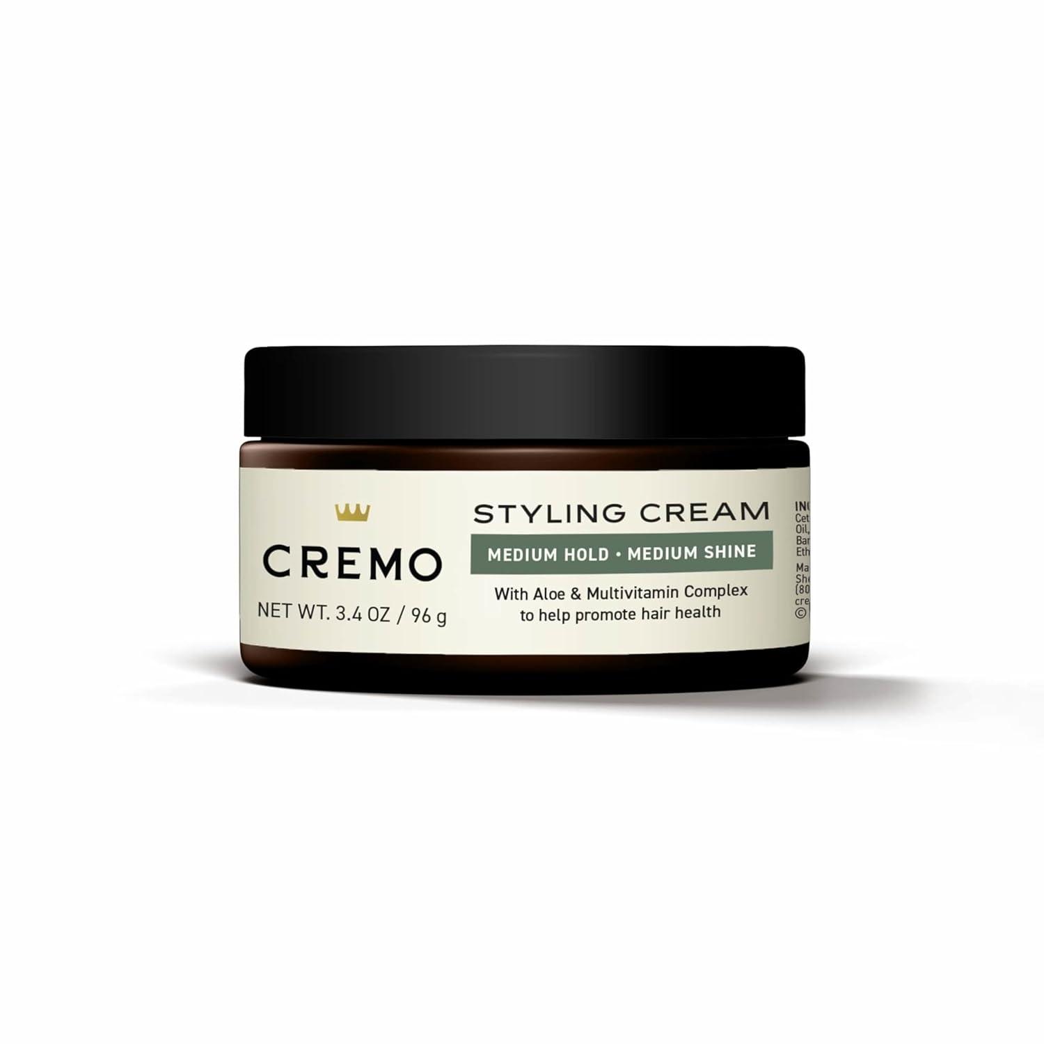 image:imageCremo Hair Styling Premium Barber Grade Hair Cream and Hair Products For Men 4 OzHairstyling Cream
