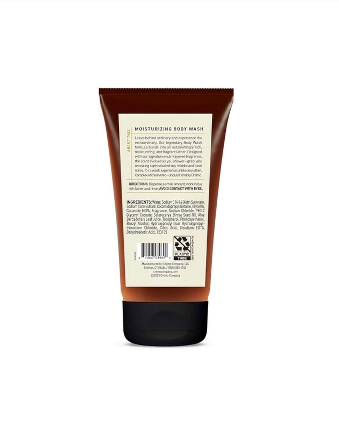 image:imageCremo RichLathering Italian Bergamot Body Wash Men Notes of Italian Bergamot Neroli Blossom and Fresh Vetiver 3 Fl Oz