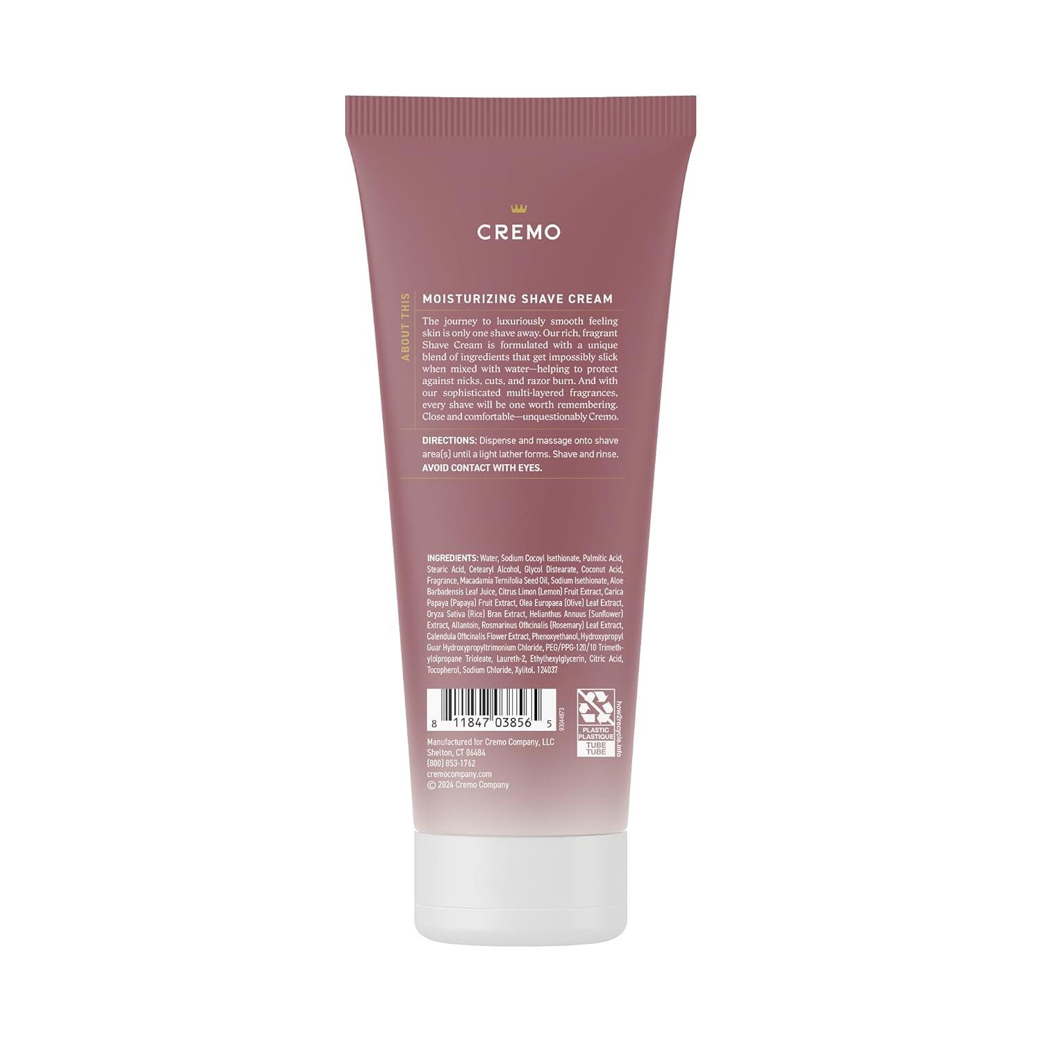 image:imageCremo Womens Shaving Cream Sensitive Skin Moisturizing Vanilla Tonka UltraSlick Shave Cream for Women Fights Nicks Cuts and Razor Burn 6 Fl OzVanilla Tonka