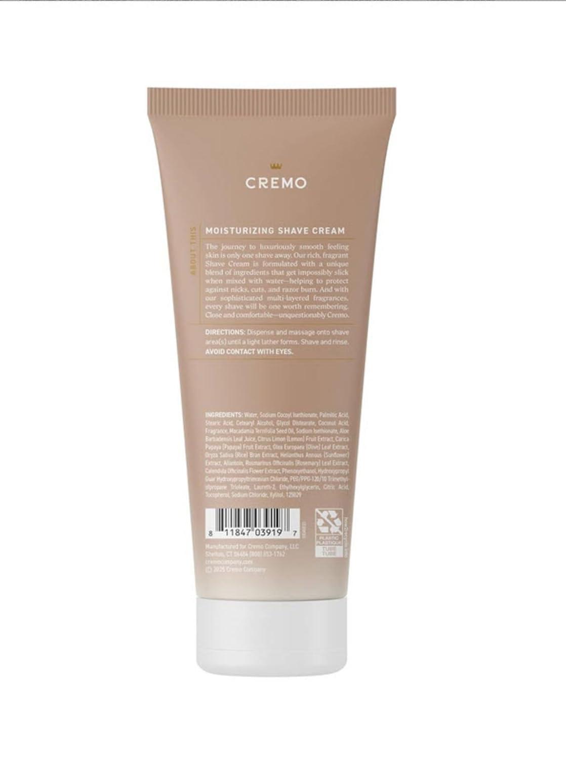 image:imageCremo Womens Shaving Cream Sensitive Skin Moisturizing White Jasmine Amber UltraSlick Shave Cream for Women Fights Nicks Cuts and Razor Burn 6 Fl Oz