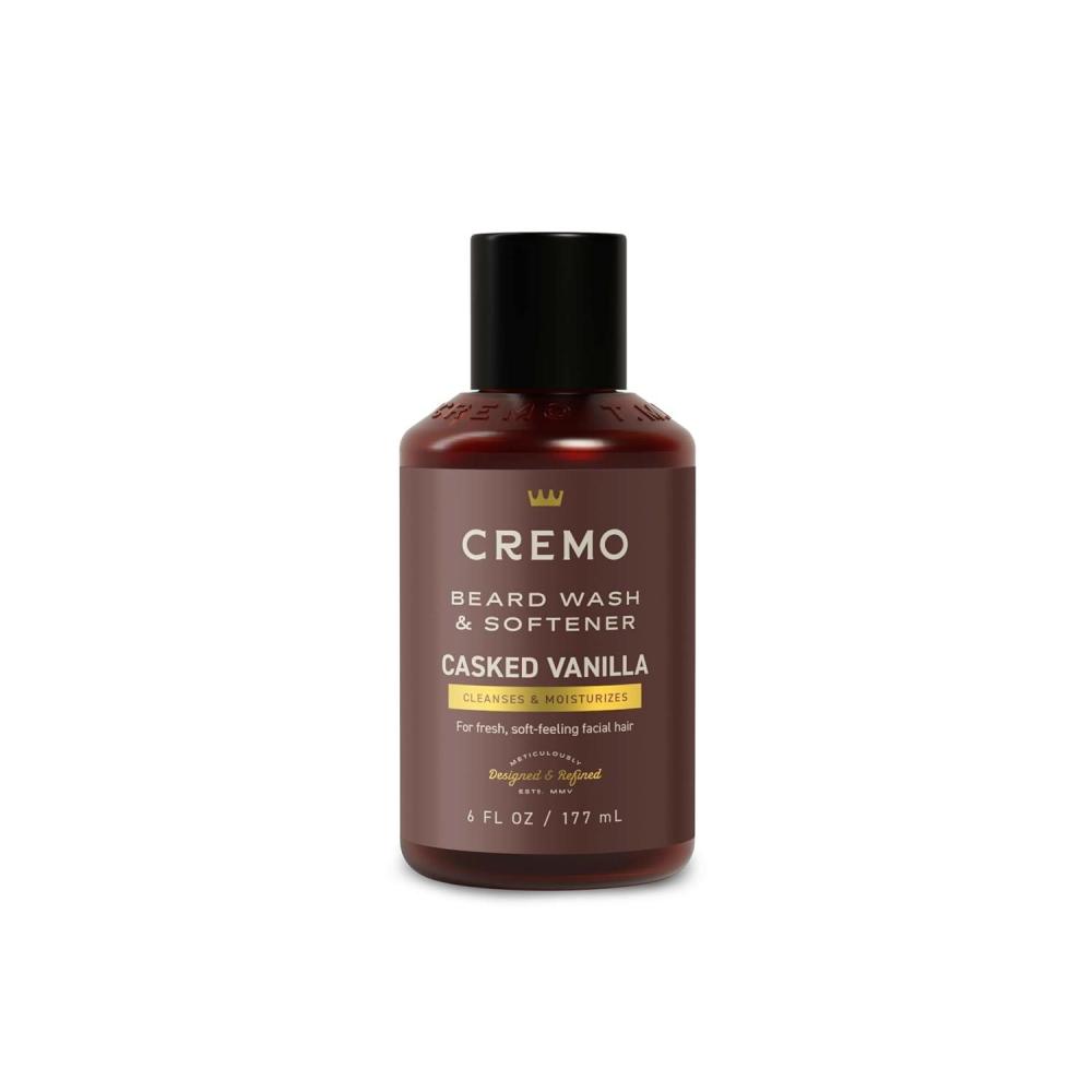 image:imageCremo Casked Vanilla 2n1 Beard Wash amp Softener Specifically Designed to Clean Moisturize and Soften All Lengths of Facial Hair 6 Fl Oz