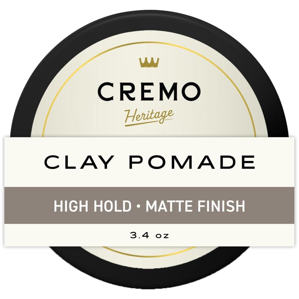 image:imageCremo Mens Hair Styling Clay Premium Barber Grade Sculpting Clay for Hair Styling 34 Oz