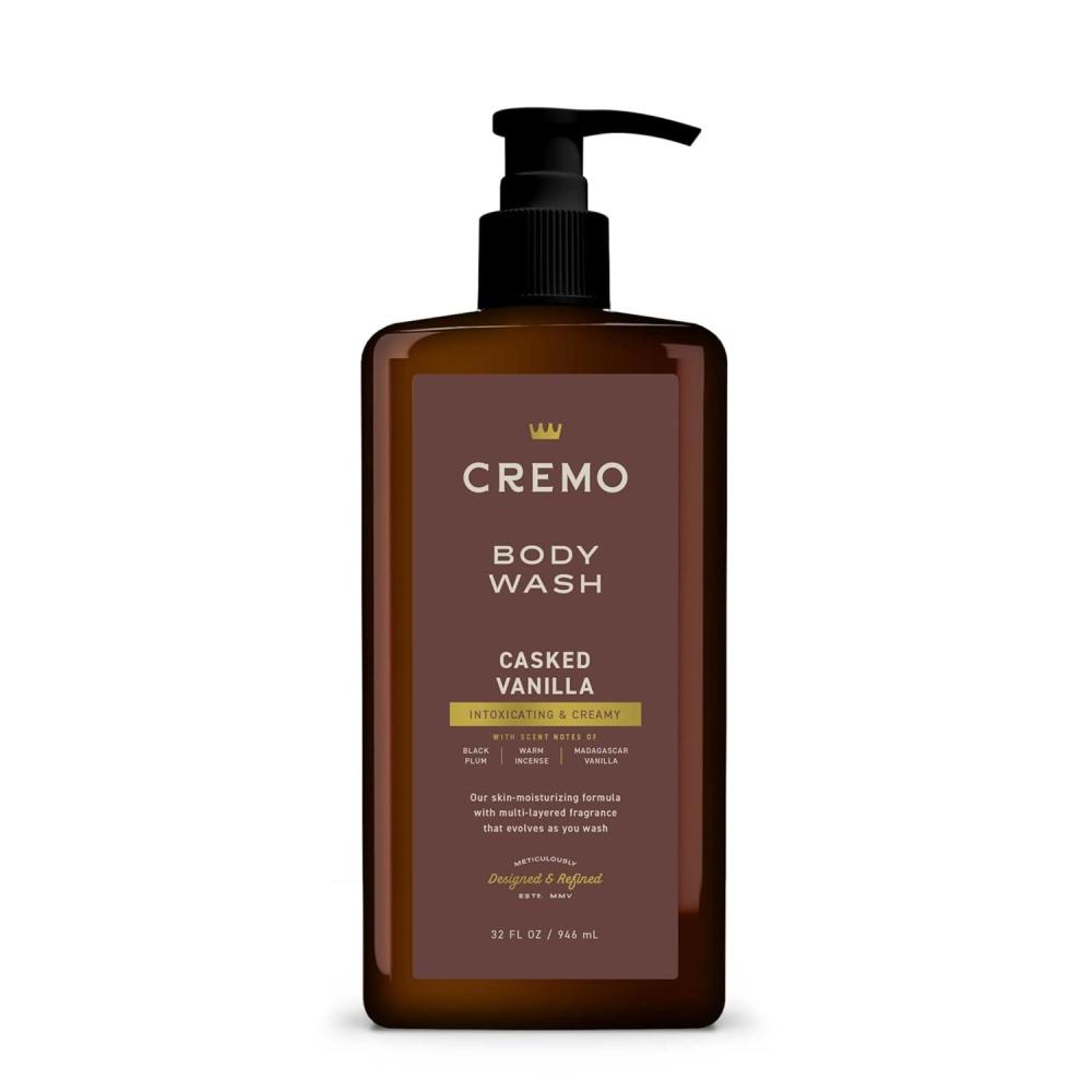 image:imageCremo RichLathering Casked Vanilla Body Wash for Men Notes of Black Plum Warm Incense and Madagascar Vanilla 32 Fl Oz
