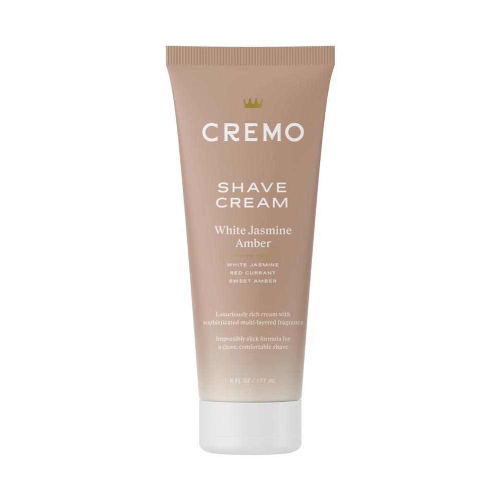 image:imageCremo Womens Shaving Cream Sensitive Skin Moisturizing White Jasmine Amber UltraSlick Shave Cream for Women Fights Nicks Cuts and Razor Burn 6 Fl Oz