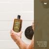 Cremo Rich-Lathering Cypress Santal Body Wash for Men, Notes of Zesty Cypress, Oud Wood, and Warm Sandalwood, 16 Fl Oz