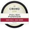 Cremo Hair Styling Shine Pomade for Men – Premium Barber Grade Shine Pomade for Hair Styling, 3.4 Oz