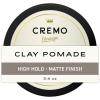 Cremo Mens Hair Styling Clay, Premium Barber Grade Sculpting Clay for Hair Styling, 3.4 Oz
