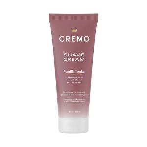 Cremo Women’s Shaving Cream Sensitive Skin, Moisturizing, Vanilla Tonka, Ultra-Slick Shave Cream for Women, Fights Nicks, Cuts and Razor Burn, 6 Fl Oz(Vanilla Tonka)